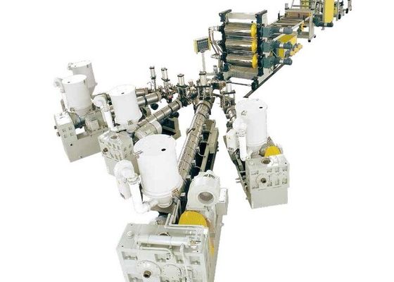 Co Extruder PP EVA EVOH PE Ps آلة بثق الرغوة