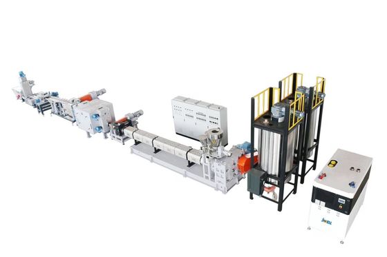 آلة إعادة تدوير نفايات البلاستيك 1500kg h PET PVC PP PE PP آلة تكوير برغي واحد