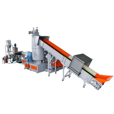 LLDPE HDPE OPP Film Recycling ثلاثة آلة محبب متكامل