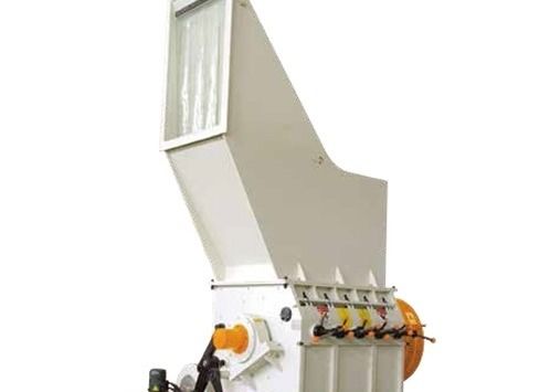 75kw 850KG H أنابيب كسارة ثقيلة أنبوب آلة تكسير زجاجة الحيوانات الأليفة