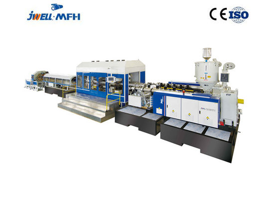 آلة بثق الأنبوب المموج Dwc ذات الجدار المزدوج HDPE PP