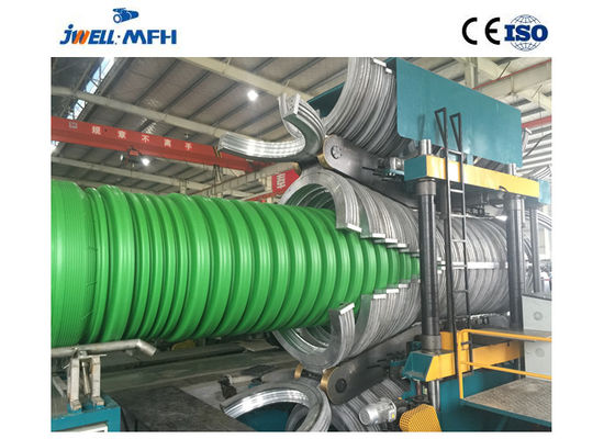 آلة بثق الأنبوب المموج Dwc ذات الجدار المزدوج HDPE PP