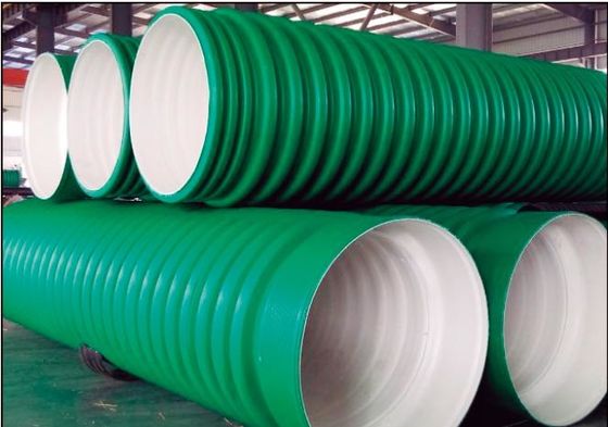 آلة الأنابيب المموجة مزدوجة الجدار HMI HDPE PP DWC من سيمنز
