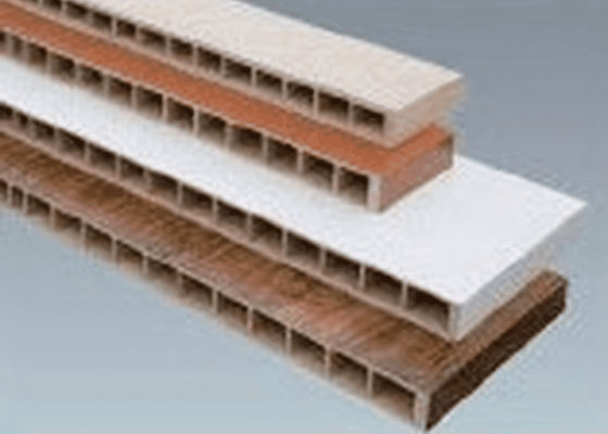 37kw WPC مجلس الخشب PP PE البلاستيك الباب ماكينة