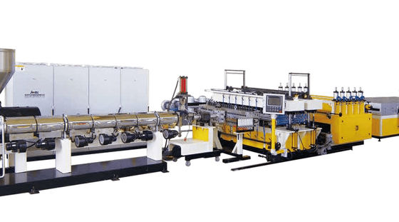 350kg H صليب المقطع العرضي PE Pp خط بثق الصفيحة المجوفة