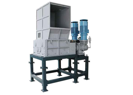HDPE LDPE Blue Drum 2000kg h تقطيع بأربعة محاور