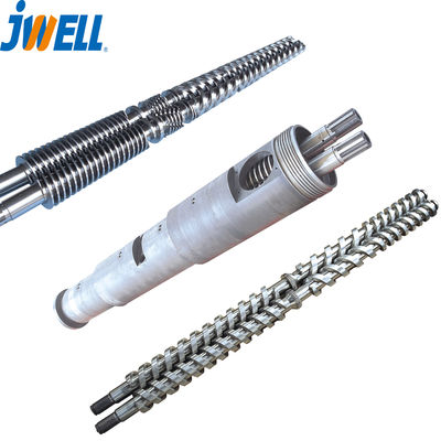JWELL 38CrMoAlA PVC PE PP PS PLA قالب برغي الطارد