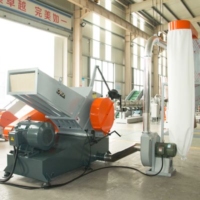 15kw 300KG / H PVC WPC ProfileWaste إعادة تدوير البلاستيك كسارة التقطيع