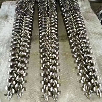PET PVC PE PP النتوء برغي برميل