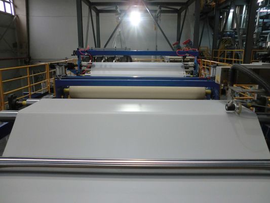 خط إنتاج الصفيحة المقاومة للماء HDPE 6000 مم 8000 مم