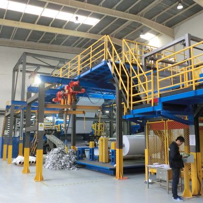 خط إنتاج الصفيحة المقاومة للماء HDPE 6000 مم 8000 مم