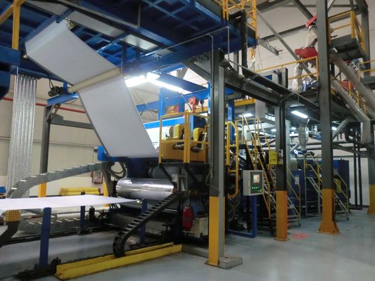 خط إنتاج الصفيحة المقاومة للماء HDPE 6000 مم 8000 مم